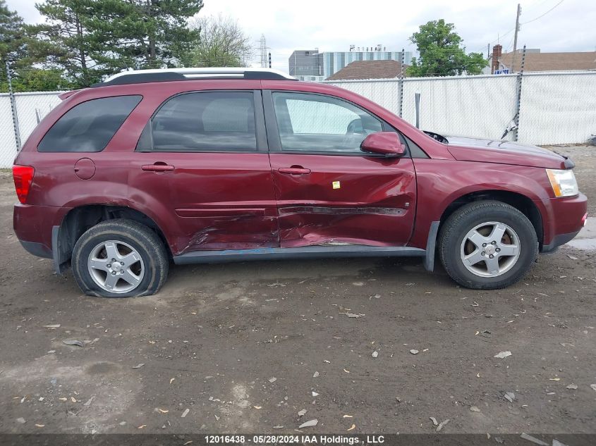 2007 Pontiac Torrent VIN: 2CKDL63F676087473 Lot: 12016438