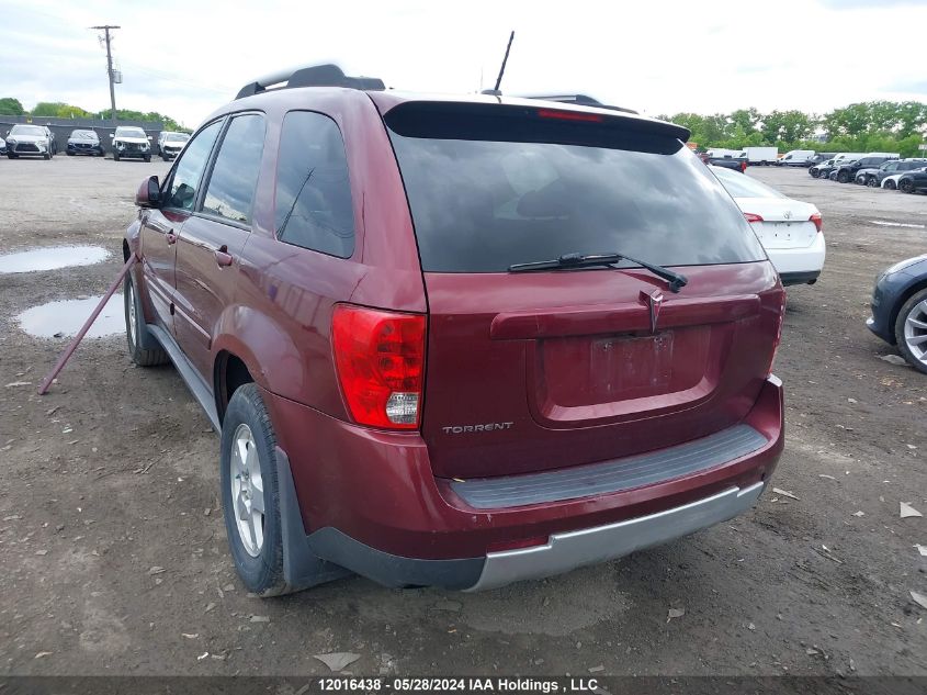 2007 Pontiac Torrent VIN: 2CKDL63F676087473 Lot: 12016438