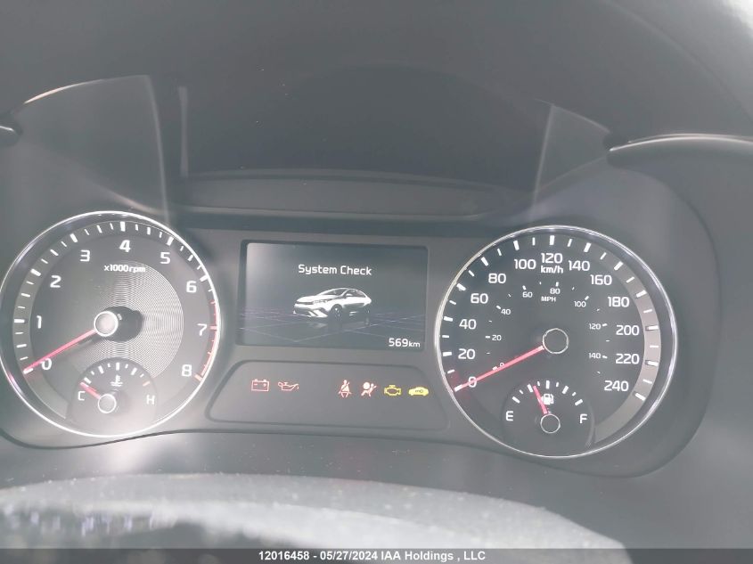 2024 Kia Forte VIN: 3KPF34AD2RE774927 Lot: 12016458