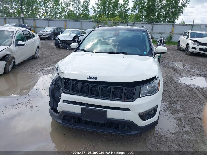 2021 Jeep Compass 80Th Edition VIN: 3C4NJDEB2MT558199 Lot: 12016467