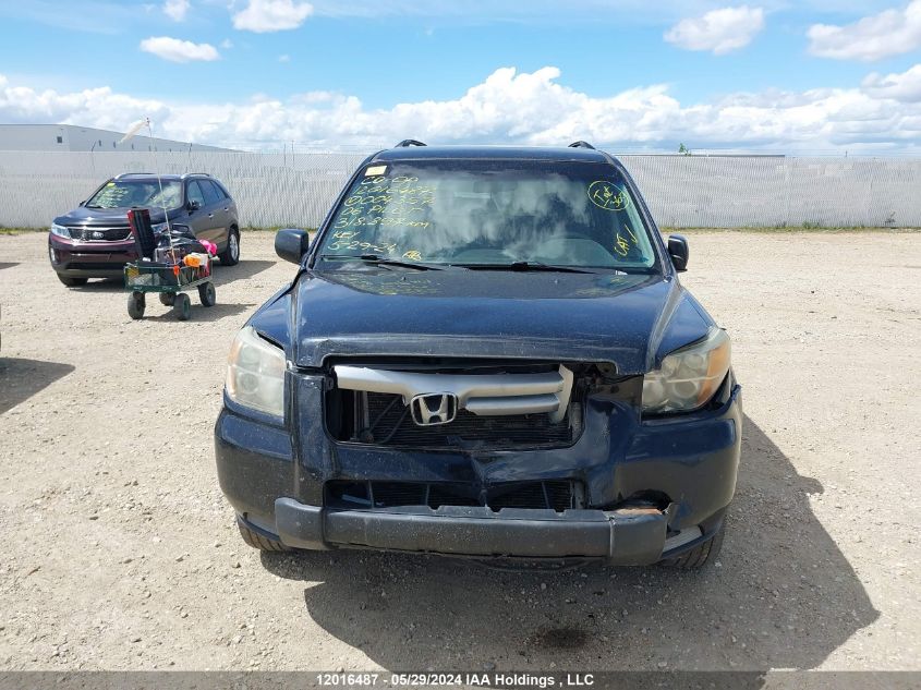 2006 Honda Pilot VIN: 2HKYF18146H004357 Lot: 12016487