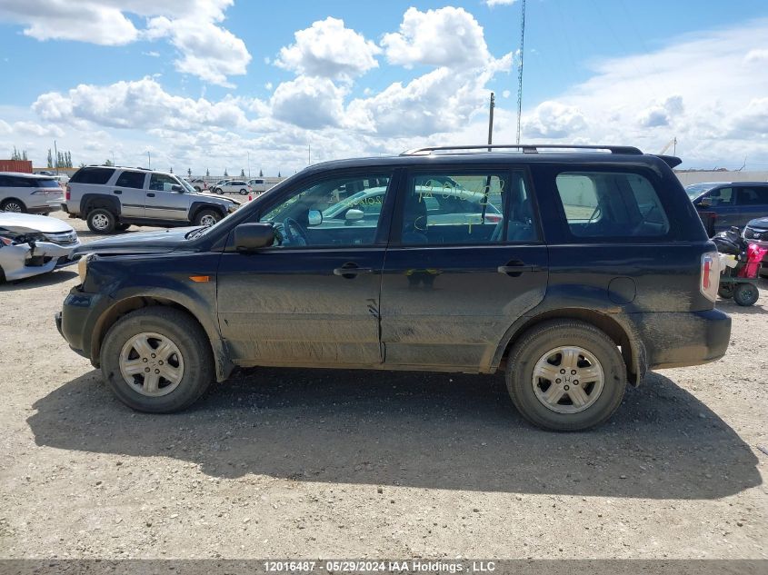 2006 Honda Pilot VIN: 2HKYF18146H004357 Lot: 12016487