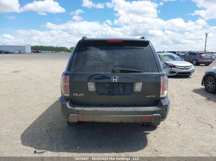 2006 Honda Pilot VIN: 2HKYF18146H004357 Lot: 12016487