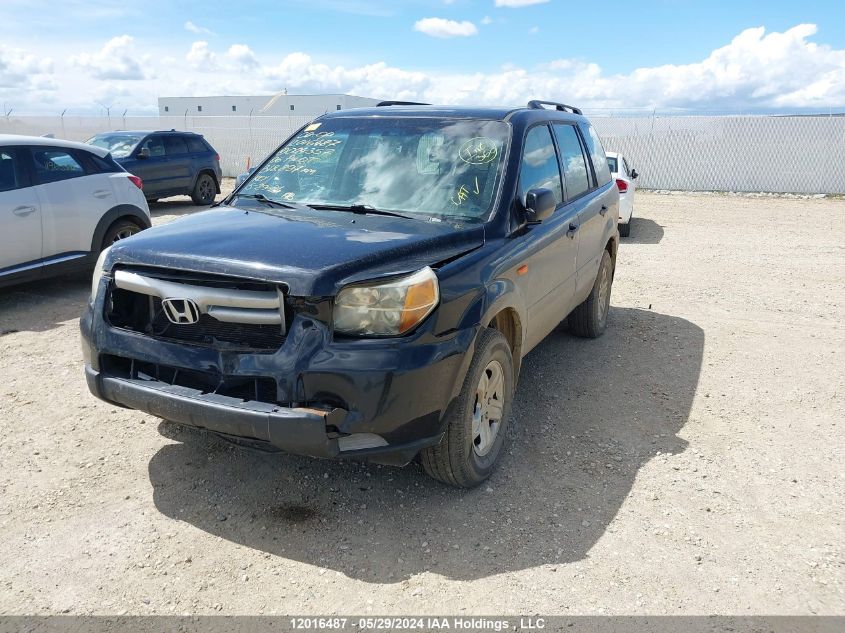 2006 Honda Pilot VIN: 2HKYF18146H004357 Lot: 12016487