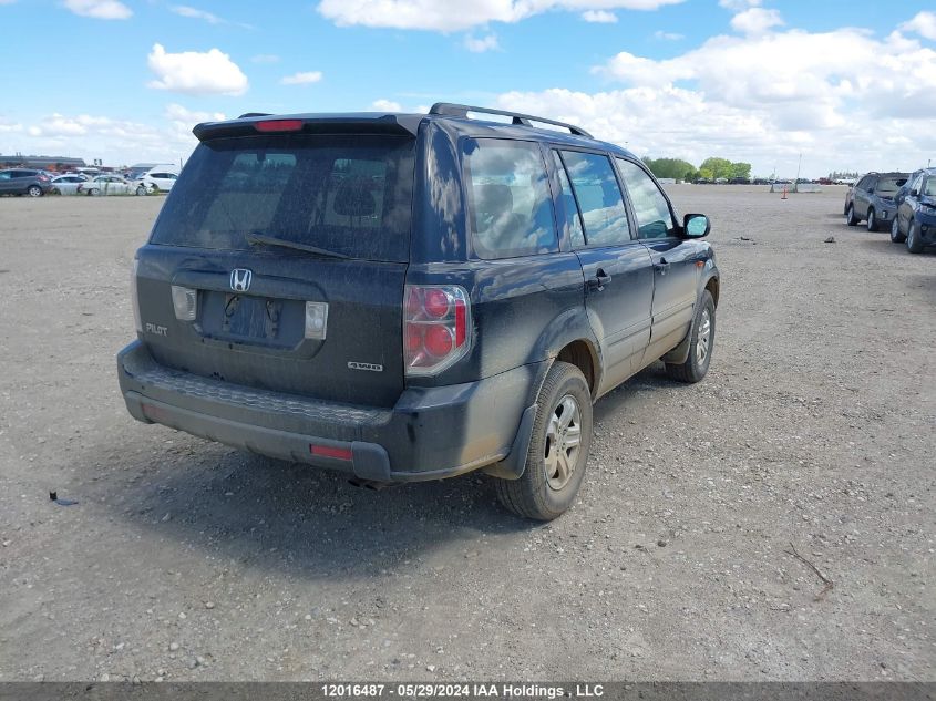 2006 Honda Pilot VIN: 2HKYF18146H004357 Lot: 12016487