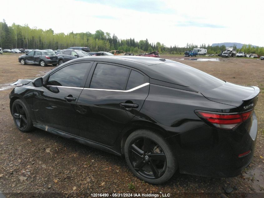 2022 Nissan Sentra VIN: 3N1AB8DV9NY250064 Lot: 12016490