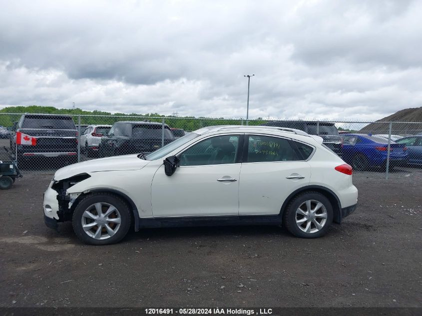 2009 Infiniti Ex35 Journey VIN: JNKAJ09F19M951661 Lot: 12016491