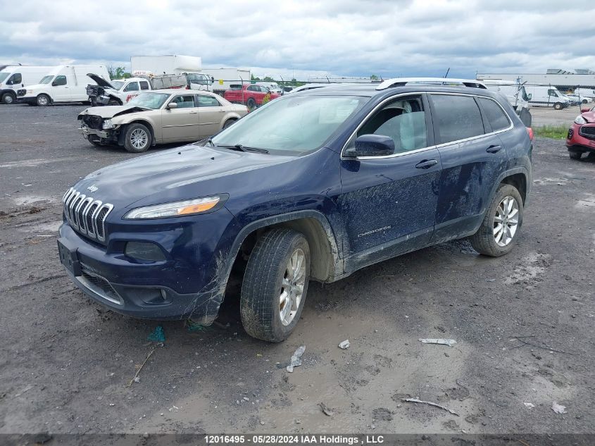 2015 Jeep Cherokee Limited VIN: 1C4PJMDS0FW595971 Lot: 12016495