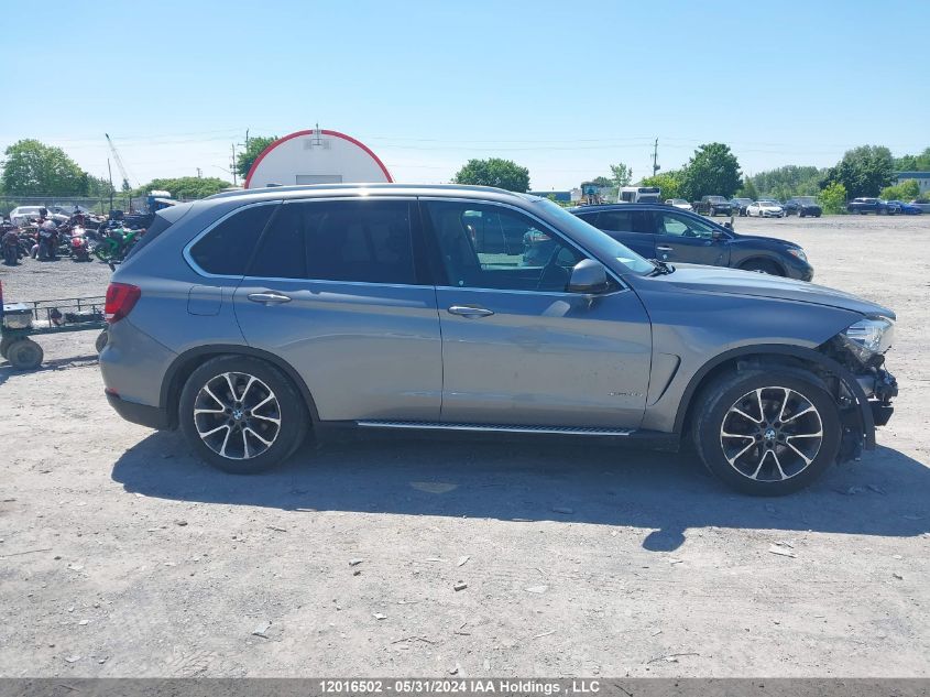 2015 BMW X5 xDrive35I VIN: 5UXKR0C57F0K56620 Lot: 12016502