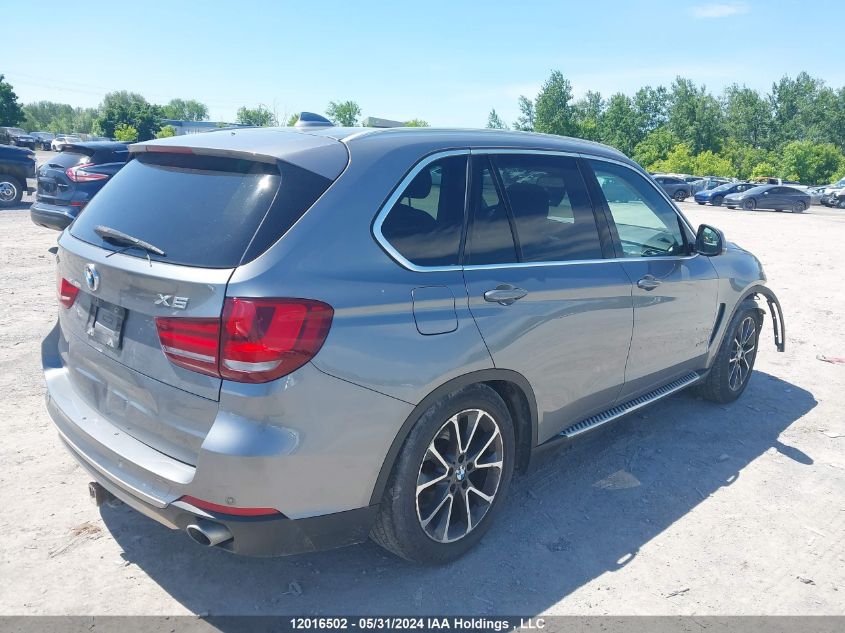 2015 BMW X5 xDrive35I VIN: 5UXKR0C57F0K56620 Lot: 12016502