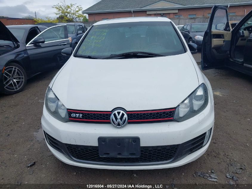 2013 Volkswagen Gti VIN: WVWHV7AJ4DW140253 Lot: 12016504