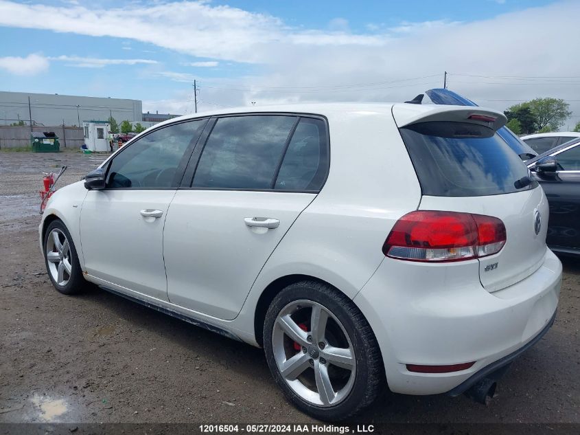 2013 Volkswagen Gti VIN: WVWHV7AJ4DW140253 Lot: 12016504