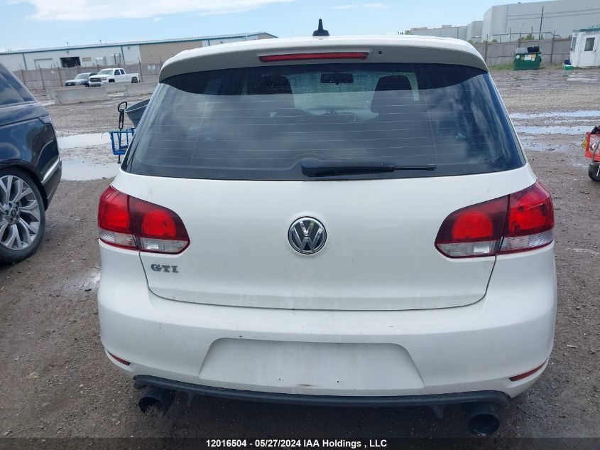 2013 Volkswagen Gti VIN: WVWHV7AJ4DW140253 Lot: 12016504