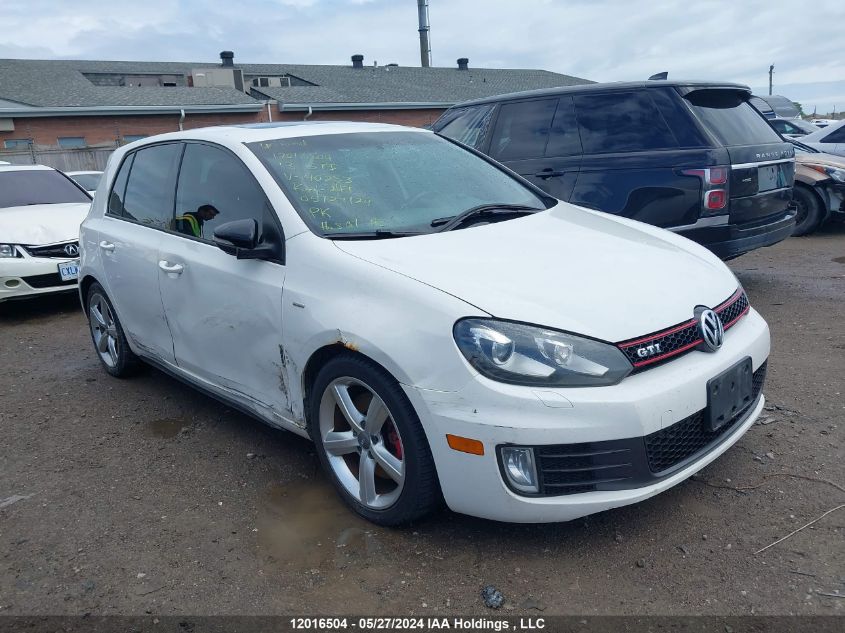 2013 Volkswagen Gti VIN: WVWHV7AJ4DW140253 Lot: 12016504