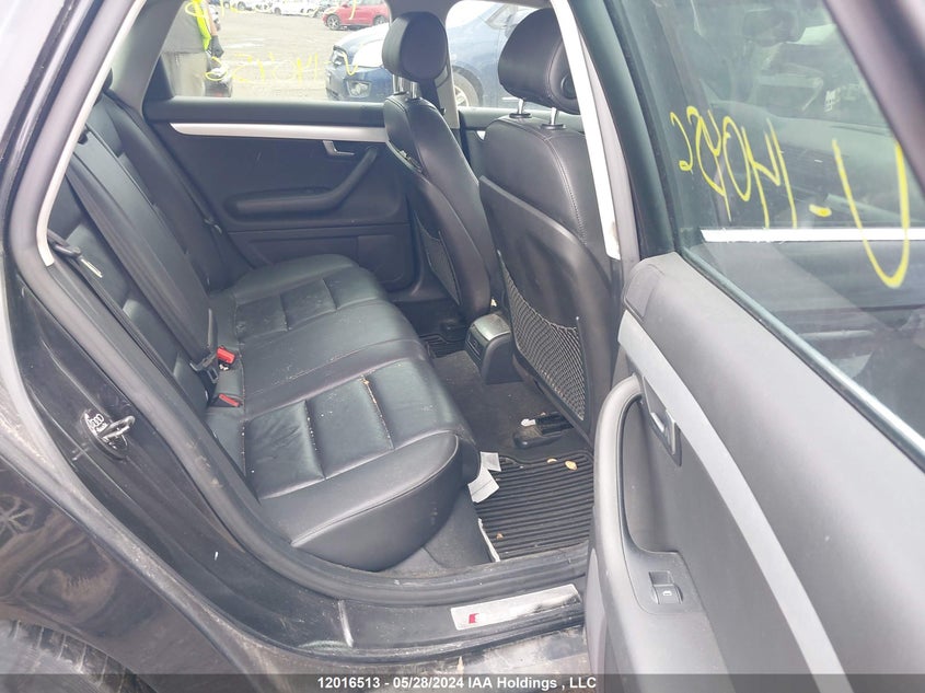 2008 Audi A4 2.0T Quattro VIN: WAUDF68E98A140456 Lot: 12016513