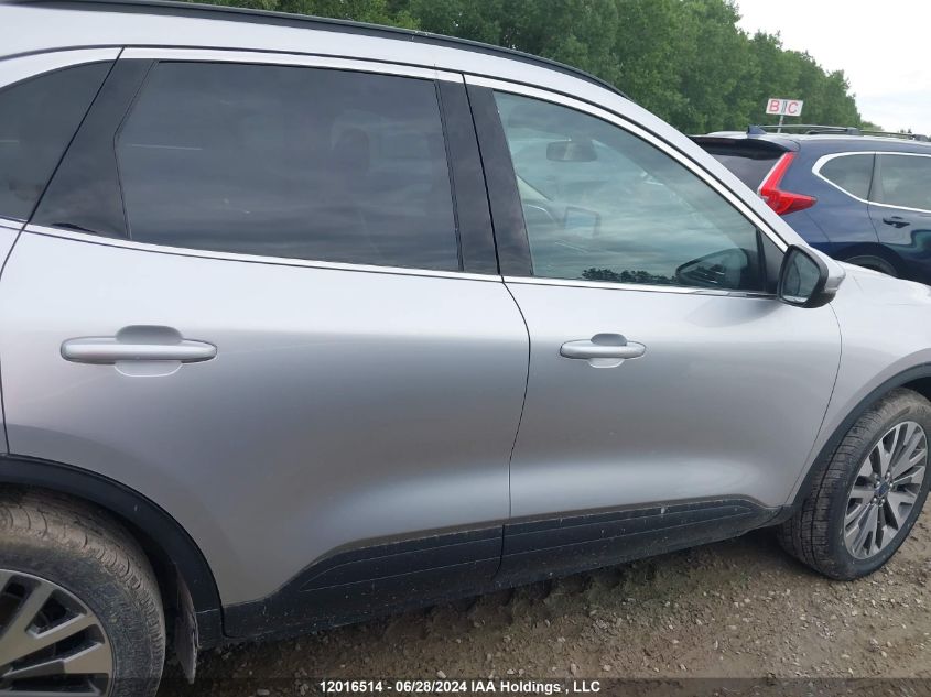 2020 Ford Escape Titanium VIN: 1FMCU9DZXLUC46741 Lot: 12016514