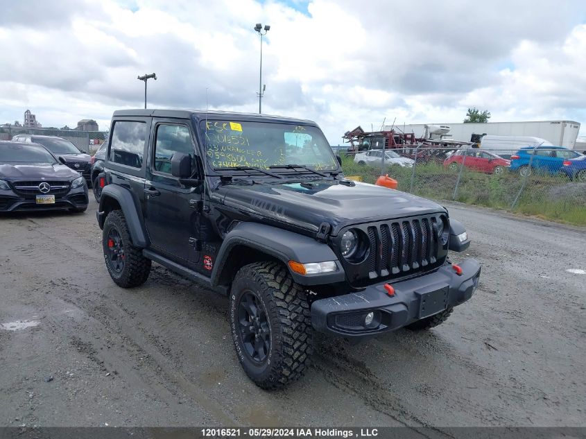 2023 Jeep Wrangler Sport VIN: 1C4HJXAG0PW598800 Lot: 12016521