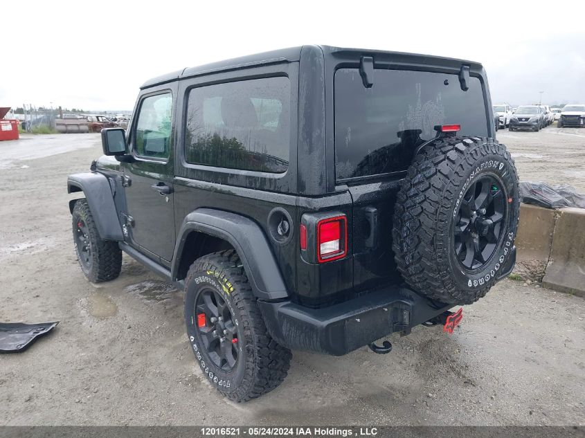 2023 Jeep Wrangler Sport VIN: 1C4HJXAG0PW598800 Lot: 12016521