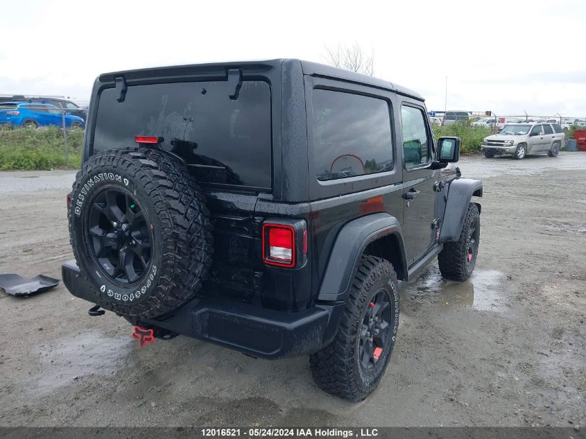 2023 Jeep Wrangler Sport VIN: 1C4HJXAG0PW598800 Lot: 12016521