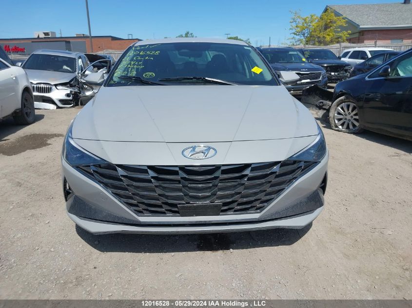 2021 Hyundai Elantra Sel VIN: KMHLM4AG5MU136204 Lot: 12016528