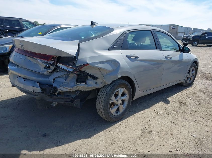 2021 Hyundai Elantra Sel VIN: KMHLM4AG5MU136204 Lot: 12016528