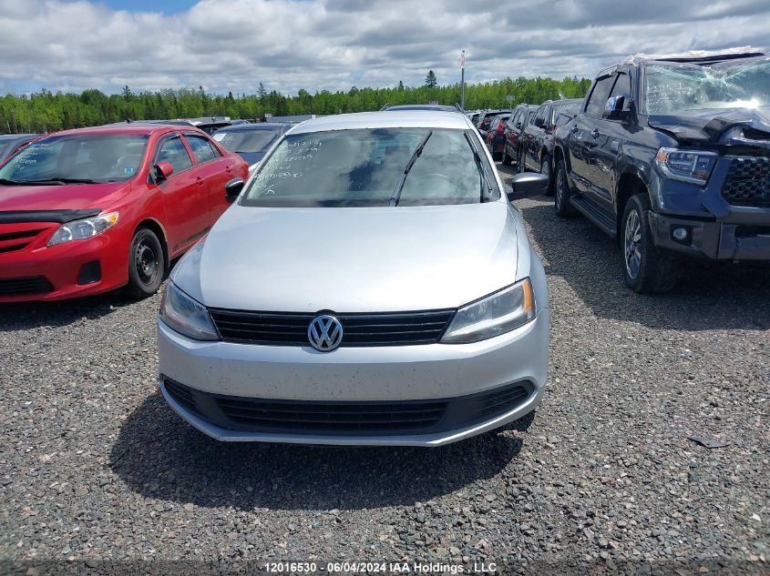 2013 Volkswagen Jetta Sedan VIN: 3VW2K7AJ0DM386549 Lot: 12016530