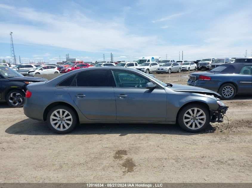 2013 Audi A4 VIN: WAUDFCFL9DN014116 Lot: 12016534