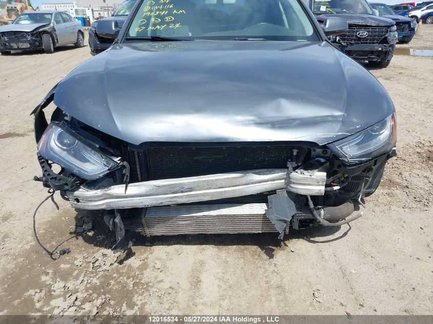 2013 Audi A4 VIN: WAUDFCFL9DN014116 Lot: 12016534