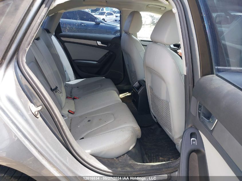 2013 Audi A4 VIN: WAUDFCFL9DN014116 Lot: 12016534