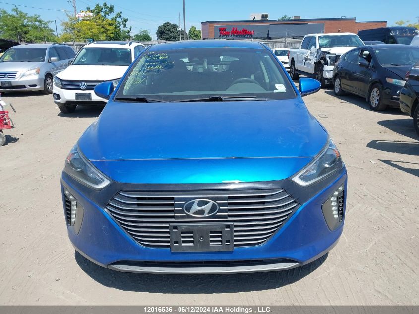 2017 Hyundai Ioniq Limited VIN: KMHC05LC5HU030482 Lot: 12016536