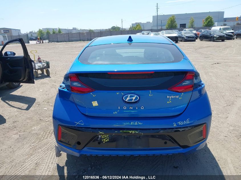 2017 Hyundai Ioniq Limited VIN: KMHC05LC5HU030482 Lot: 12016536