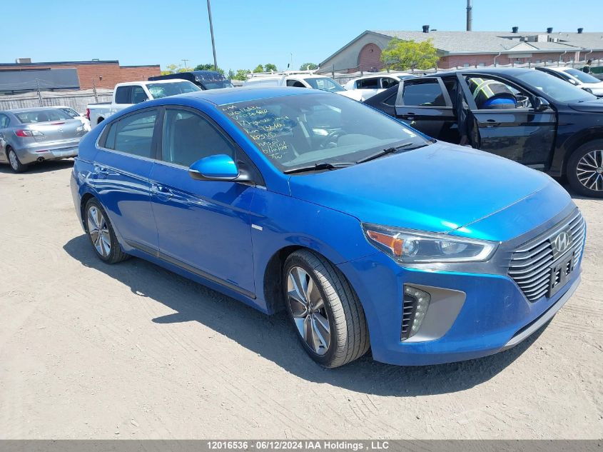 2017 Hyundai Ioniq Limited VIN: KMHC05LC5HU030482 Lot: 12016536