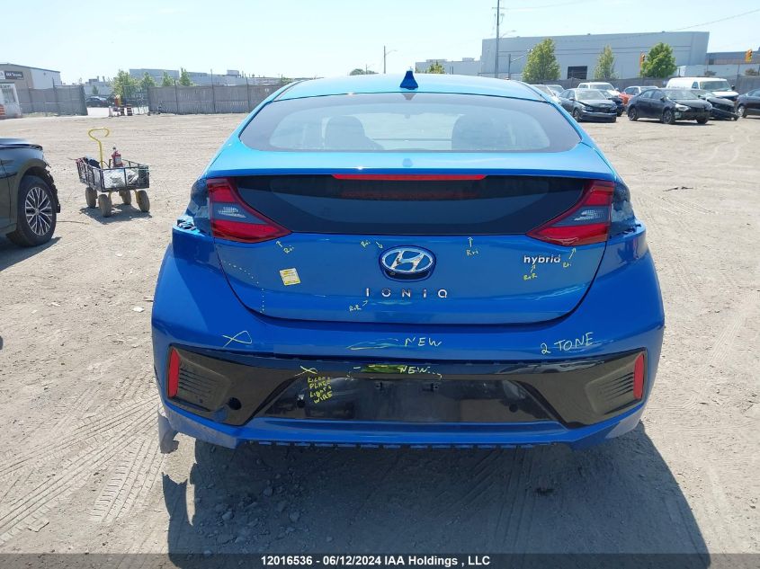 2017 Hyundai Ioniq Limited VIN: KMHC05LC5HU030482 Lot: 12016536