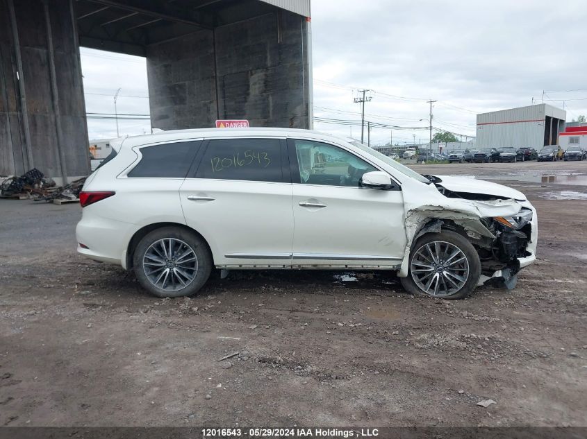 2019 Infiniti Qx60 Luxe/Pure VIN: 5N1DL0MM8KC519137 Lot: 12016543