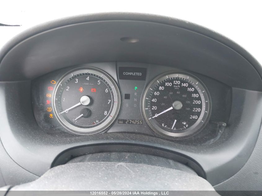 2009 Lexus Es350 VIN: JTHBJ46G792293901 Lot: 12016552