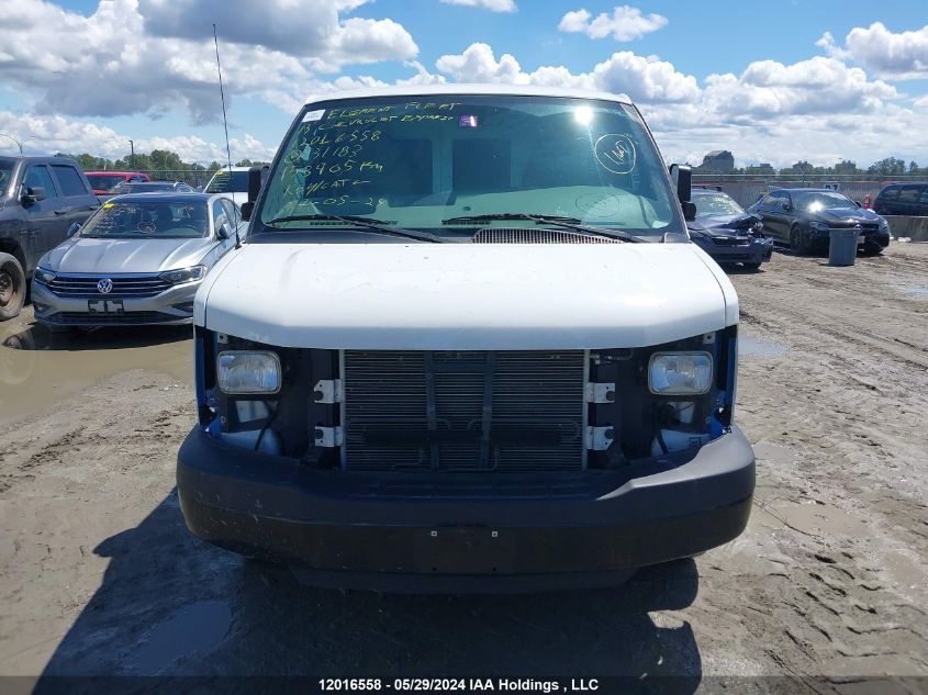 2013 Chevrolet Express VIN: 1GCWGFBA9D1131183 Lot: 12016558
