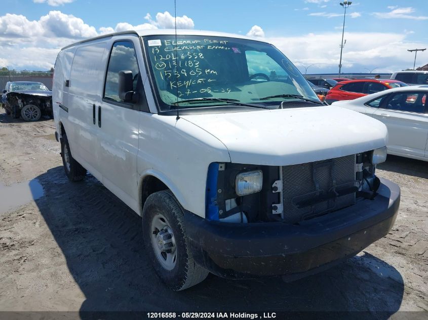 2013 Chevrolet Express VIN: 1GCWGFBA9D1131183 Lot: 12016558