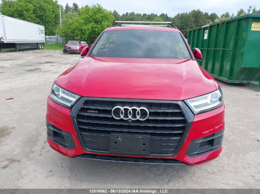 2018 Audi Q7 Premium Plus VIN: WA1LAAF78JD037354 Lot: 12016562