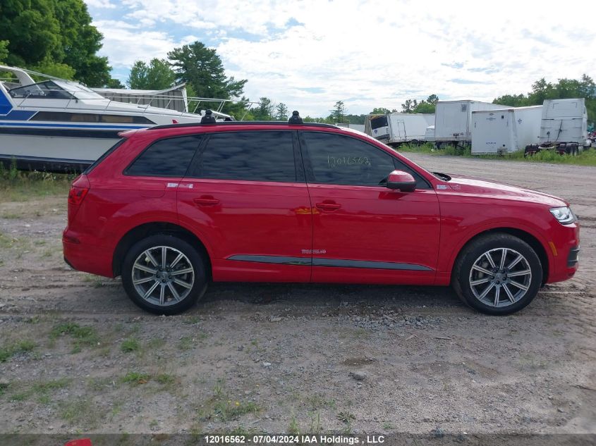 2018 Audi Q7 Premium Plus VIN: WA1LAAF78JD037354 Lot: 12016562