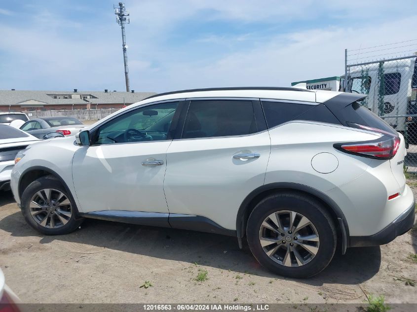 2017 Nissan Murano VIN: 5N1AZ2MH6HN176941 Lot: 12016563
