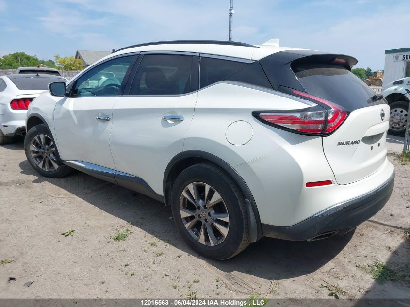 2017 Nissan Murano VIN: 5N1AZ2MH6HN176941 Lot: 12016563