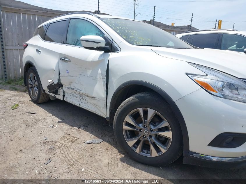 2017 Nissan Murano VIN: 5N1AZ2MH6HN176941 Lot: 12016563