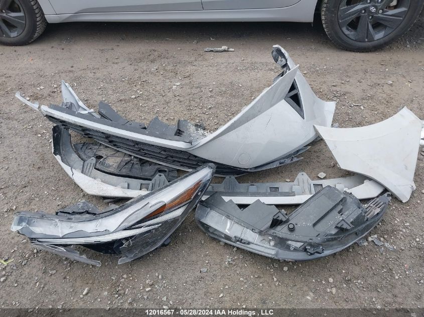 2022 Hyundai Elantra Preferred Ivt With Sun And Tech Package VIN: KMHLM4AG6NU333898 Lot: 12016567