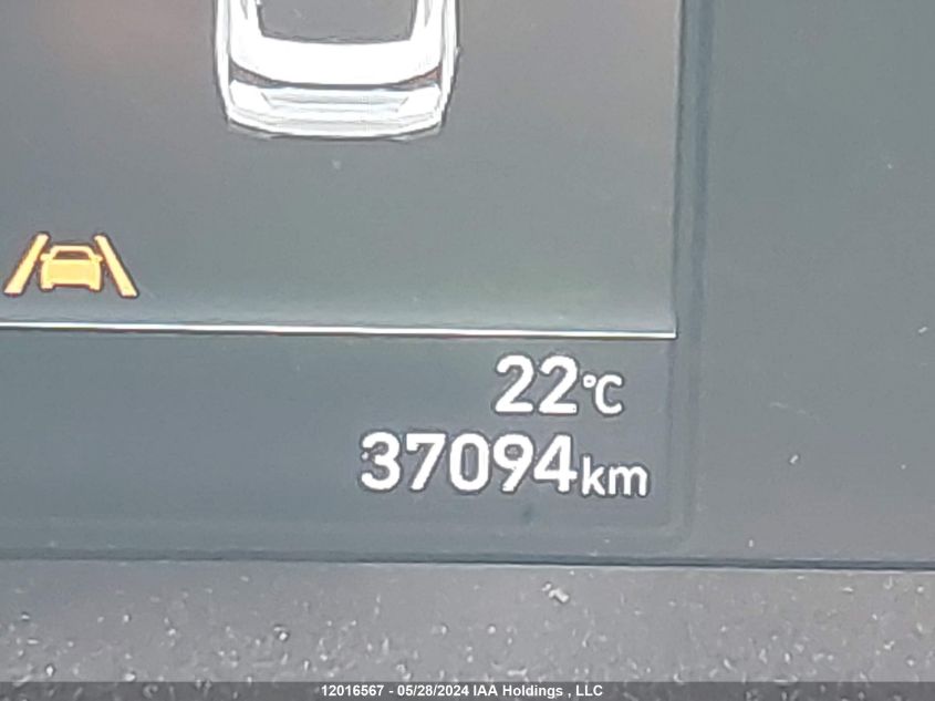 2022 Hyundai Elantra Preferred Ivt With Sun And Tech Package VIN: KMHLM4AG6NU333898 Lot: 12016567