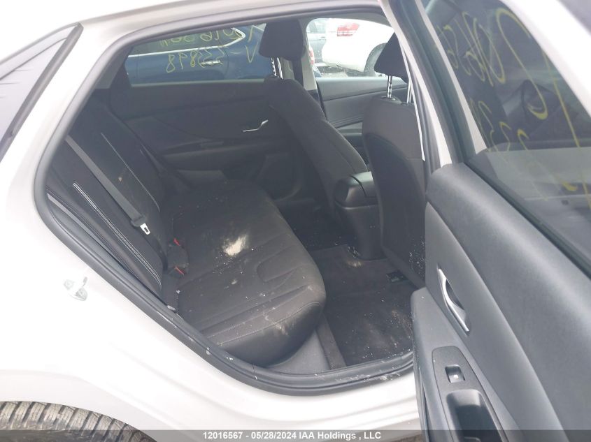 2022 Hyundai Elantra Preferred Ivt With Sun And Tech Package VIN: KMHLM4AG6NU333898 Lot: 12016567