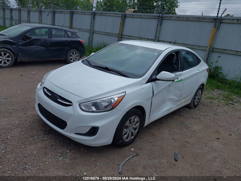 2015 Hyundai Accent Gl VIN: KMHCT4AE9FU911611 Lot: 12016570