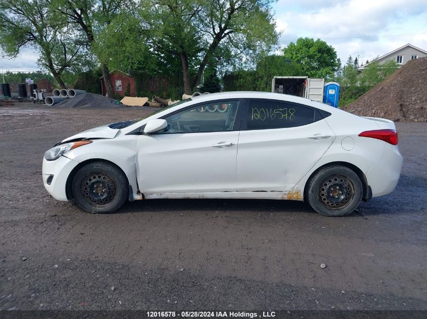 2012 Hyundai Elantra VIN: 5NPDH4AEXCH130497 Lot: 12016578