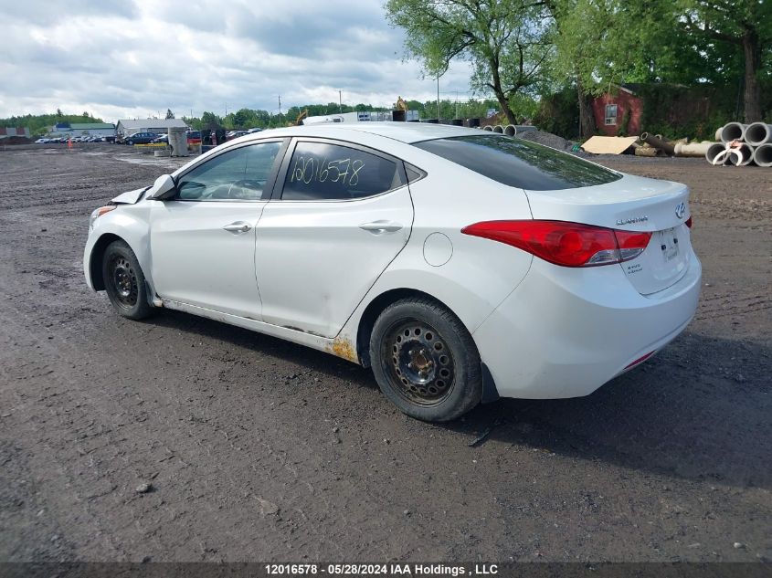 2012 Hyundai Elantra VIN: 5NPDH4AEXCH130497 Lot: 12016578