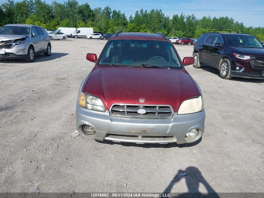 2003 Subaru Baja VIN: 4S4BT61C237103696 Lot: 12016582