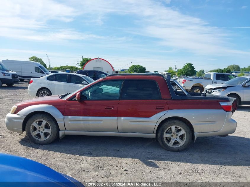 2003 Subaru Baja VIN: 4S4BT61C237103696 Lot: 12016582